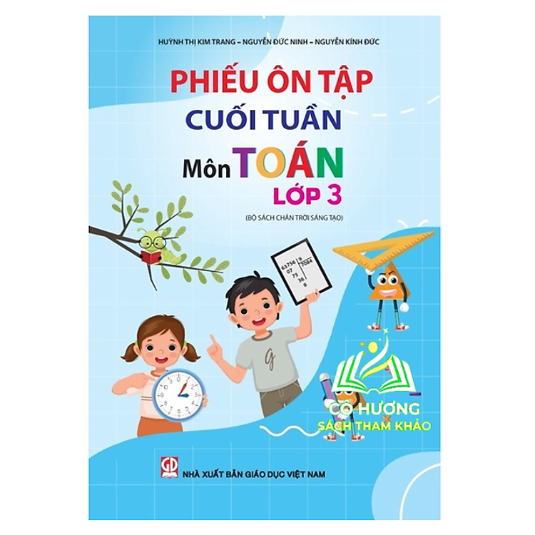 Phiếu ôn tập cuối tuần môn Toán lớp 3 – Chân trời sáng tạo