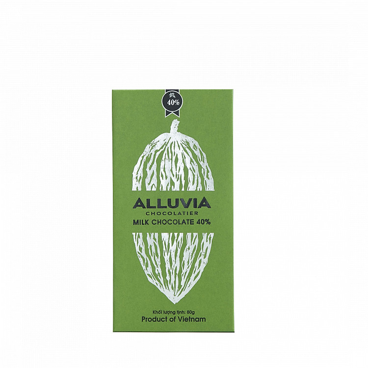 Socola Sữa 40% | Milk Chocolate 40% Alluvia