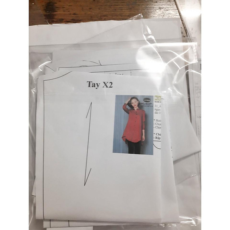 Rập Giấy A0 Mã 615 (Bản Vẽ) - Ảnh 4