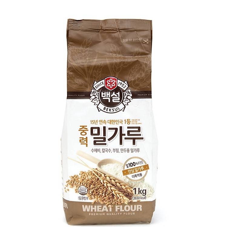 Bột Mì Thượng Hạng Beksul Hàn Quốc Gói 1Kg
