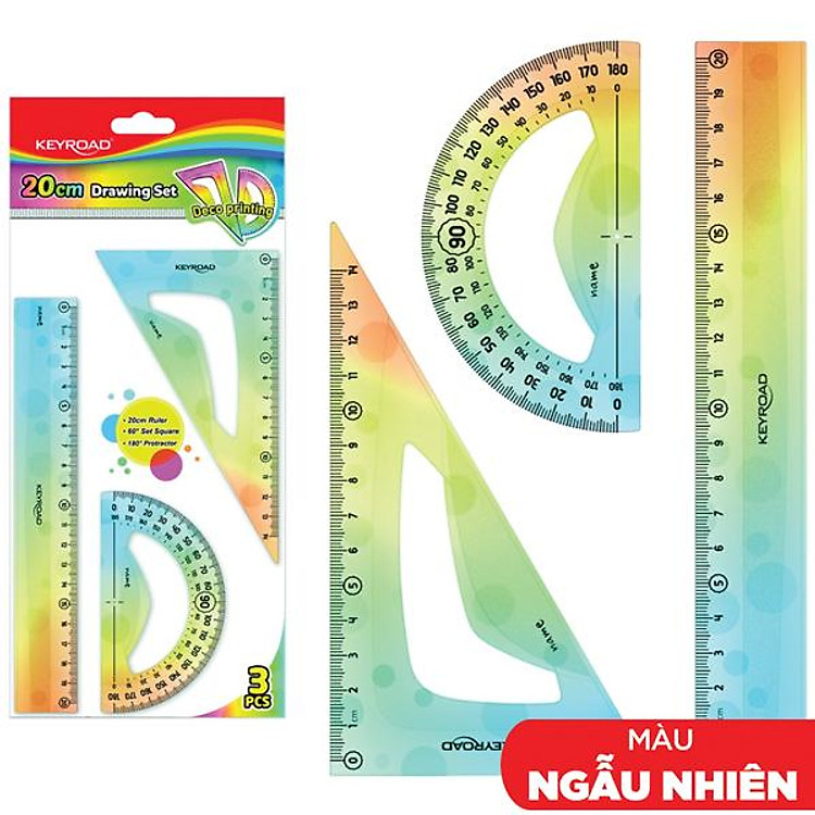 Bộ Thước Học Sinh Keyroad KR972402