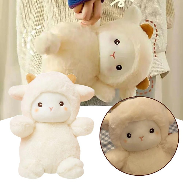 Mua Gấu Bông Cừu Trắng Mềm Mịn Cao Cấp Chính hãng Giá tốt - Hình ảnh 3