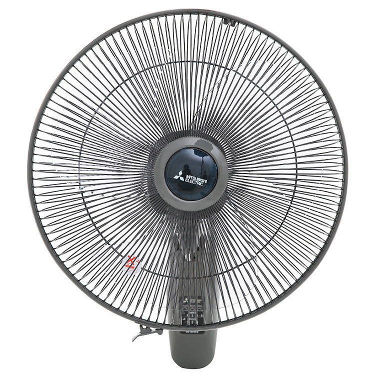 Quạt Treo Tường MITSUBISHI W16-RV CY-GY - Xám Đậm - Hàng Chính Hãng