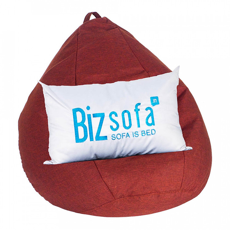 Ghế Lười Hạt Xốp BizSofa - B03 Size L 80x80 cm (Không kèm vỏ lót)