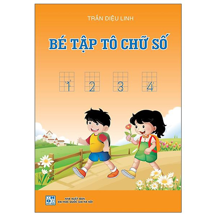 Bé Tập Tô Chữ Số