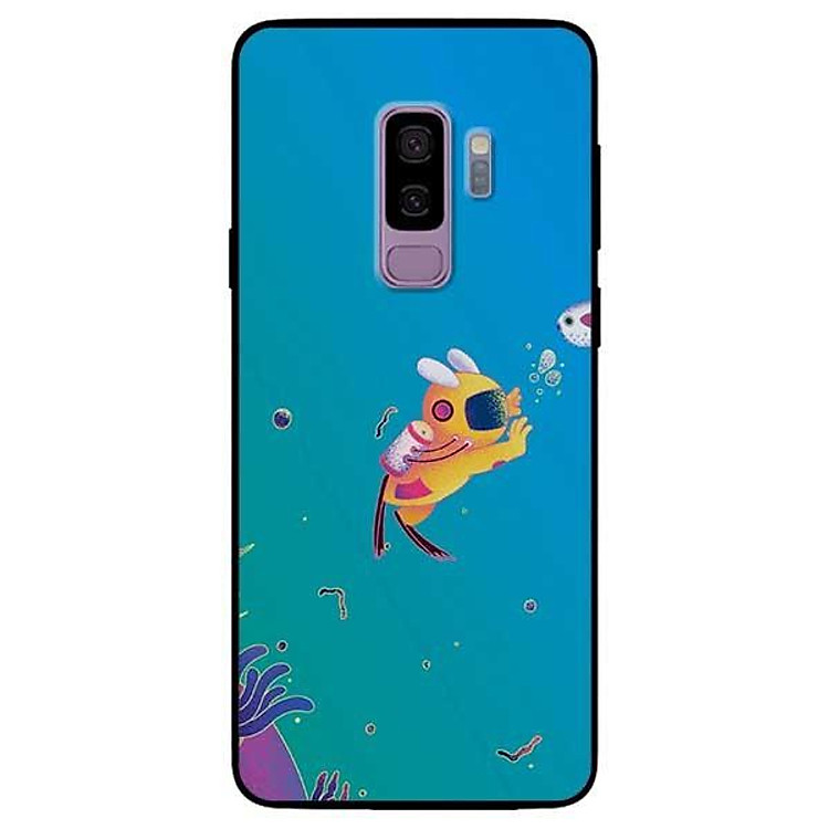 Ốp lưng dành cho Samsung S8 - S8 Plus - S9 Plus mẫu Thợ Lặn Áo Vàng