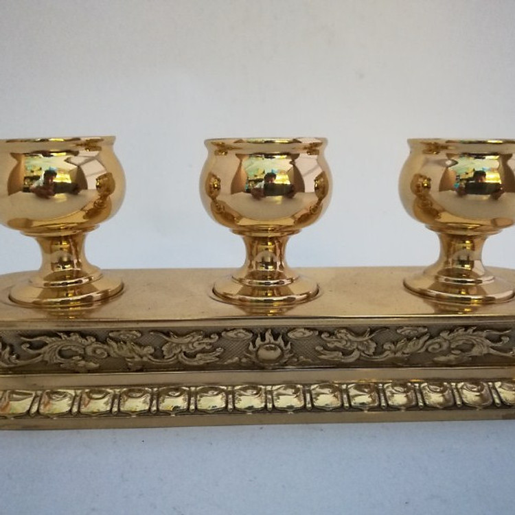 Áng nước sen 3 ly trơn