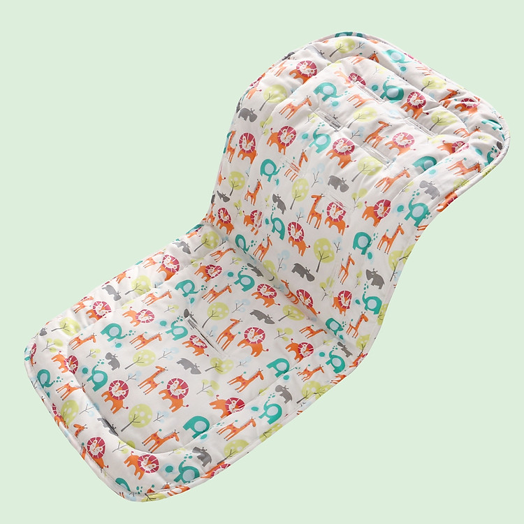 Tấm lót xe đẩy Miraclebaby cotton mềm mại Chính hãng Ưu đãi - Hình ảnh 5