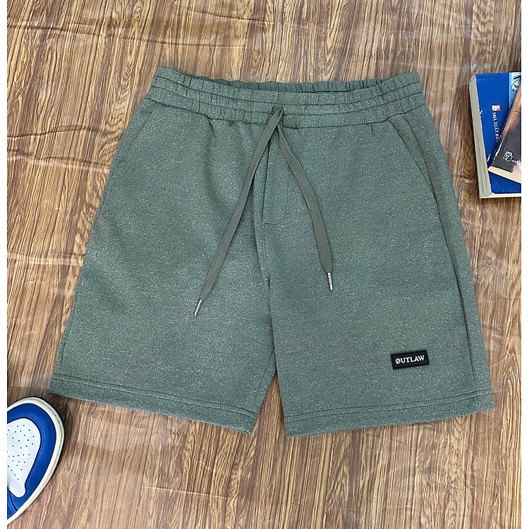 Quần ngố nam, quần short đùi thể thao nam vải thun cotton dệt sợi-OMAN QS81