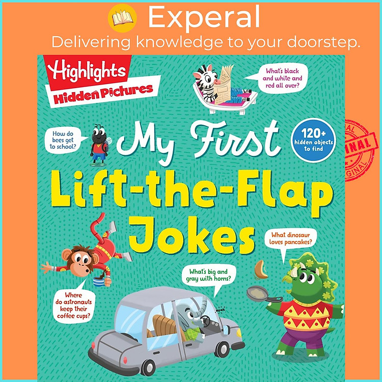 Sách - My First Lift-the-Flap Jokes by HIGHLIGHTS (US edition, paperback)