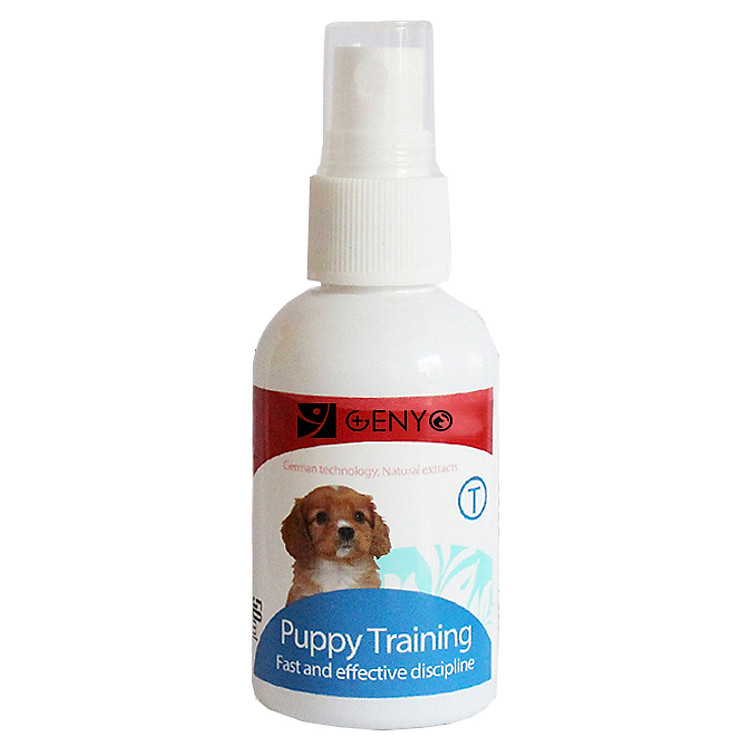 Chai xịt hướng dẫn vệ sinh cho chó Genyo Puppy Training 50ml