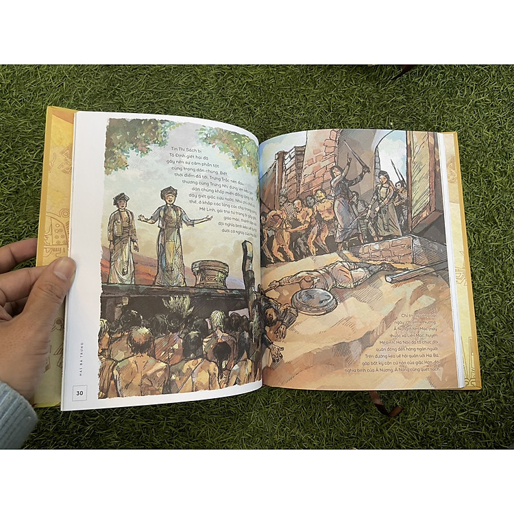 Bộ Lịch Sử Việt Nam Bằng Tranh - Hai Bà Trưng - Ảnh 4