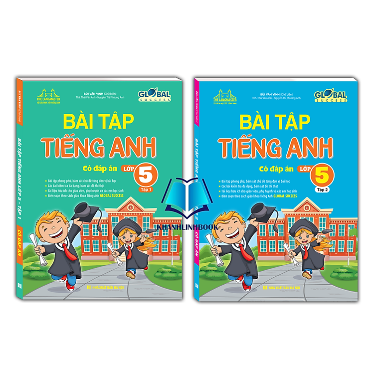 GLOBAL SUCCESS Bài Tập Tiếng Anh Lớp 5 – Tập 1 + 2 (Có Đáp Án)