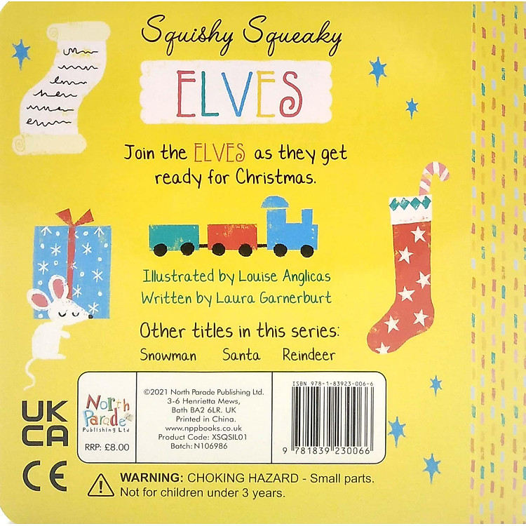 Xmas Silicon Squeaky Books - Elves - Ảnh 7