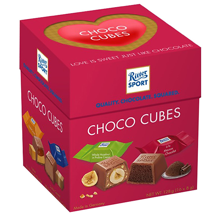 Hộp Quà Socola Ritter Sport 128g - F122459