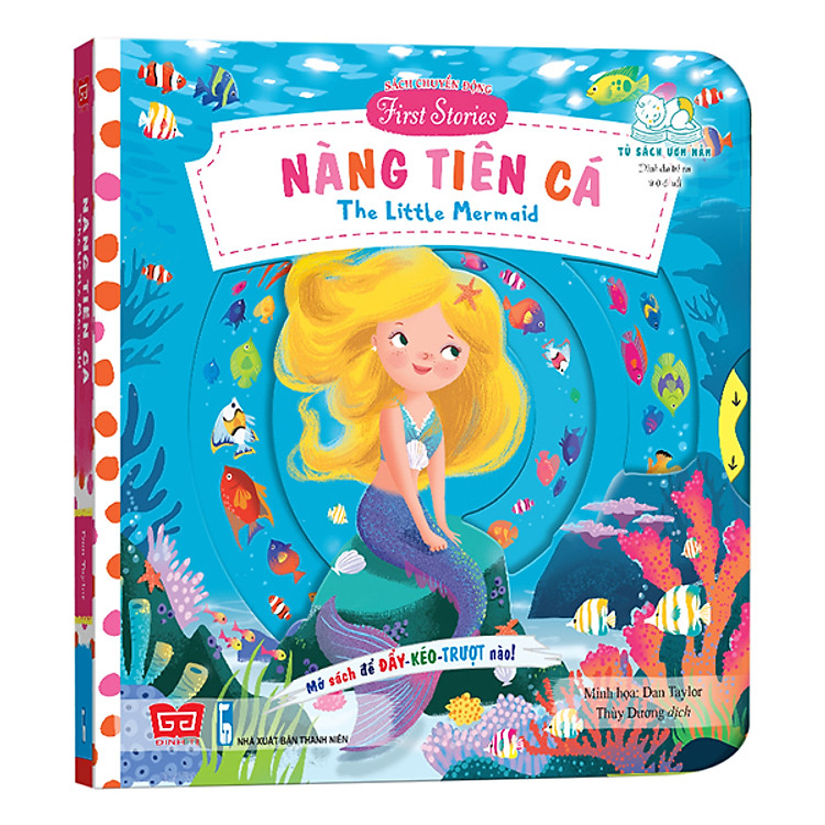 Tương Tác – Sách Chuyển Động – First Stories – The Little Mermaid – Nàng Tiên Cá