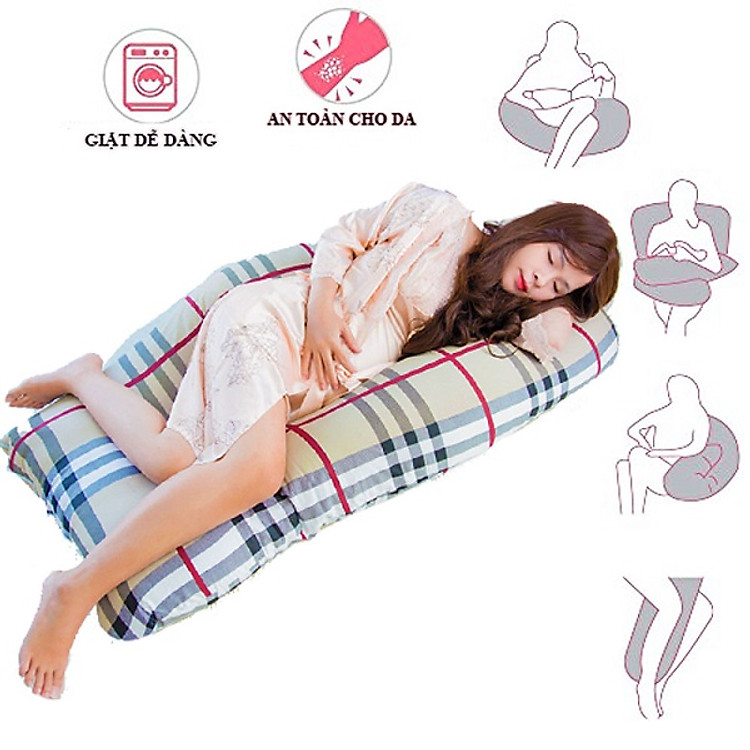 Mua Gối Đa Năng Bà Bầu UB70 Zcare Uy tín Tiết kiệm - Hình ảnh 2