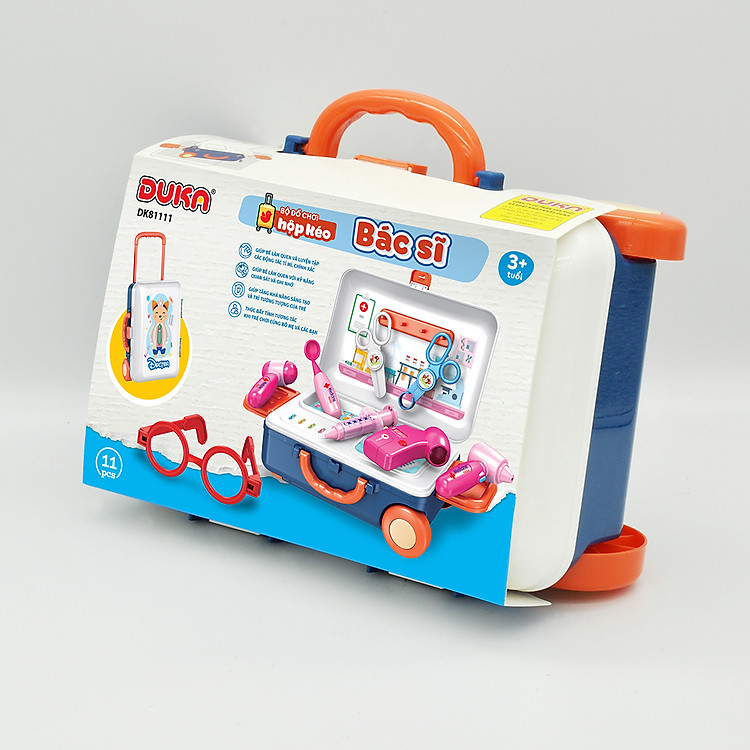 Mua tại Lazada: Bộ Đồ Chơi Duka Hộp Kéo Bác Sĩ Chính hãng Tiết kiệm