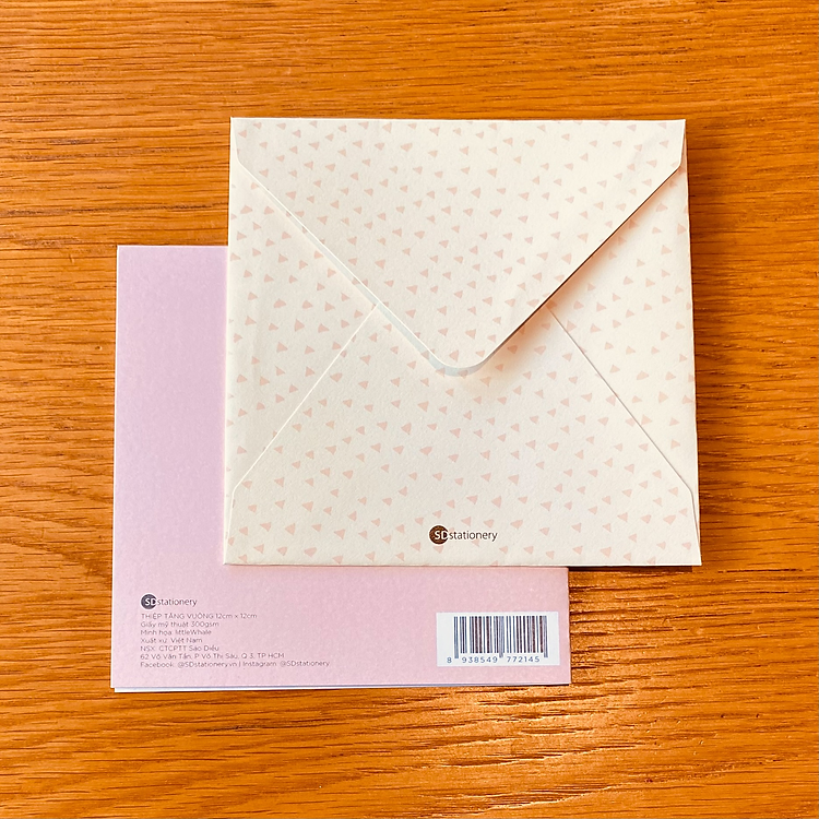 Thiệp chúc mừng sinh nhật SDstationery LOVELY DAY (12x12, 4 chiếc) - Ảnh 6