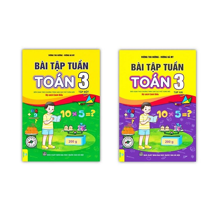 Bài Tập Tuần Toán 3 (Tập 1 + 2) – Biên Soạn Theo Chương Trình GDPT Mới
