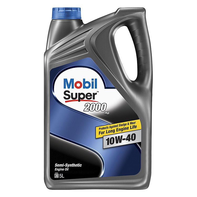 Nhớt Cao Cấp Mobil Super 2000 X2 10W40 (5L)