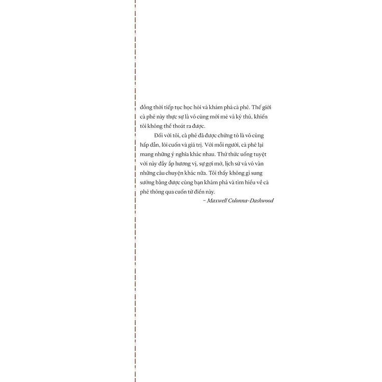 Từ Điển Cà Phê - Cà Phê Từ A Đến Z - Ảnh 2