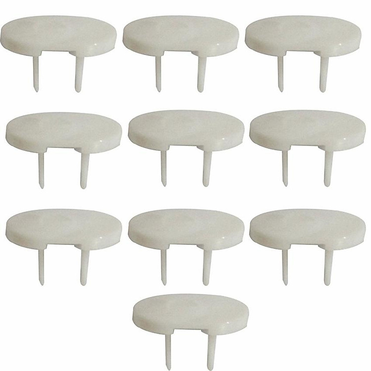 Bộ 10 nút bịt ổ điện chống giật an toàn cho bé và gia đình bạn