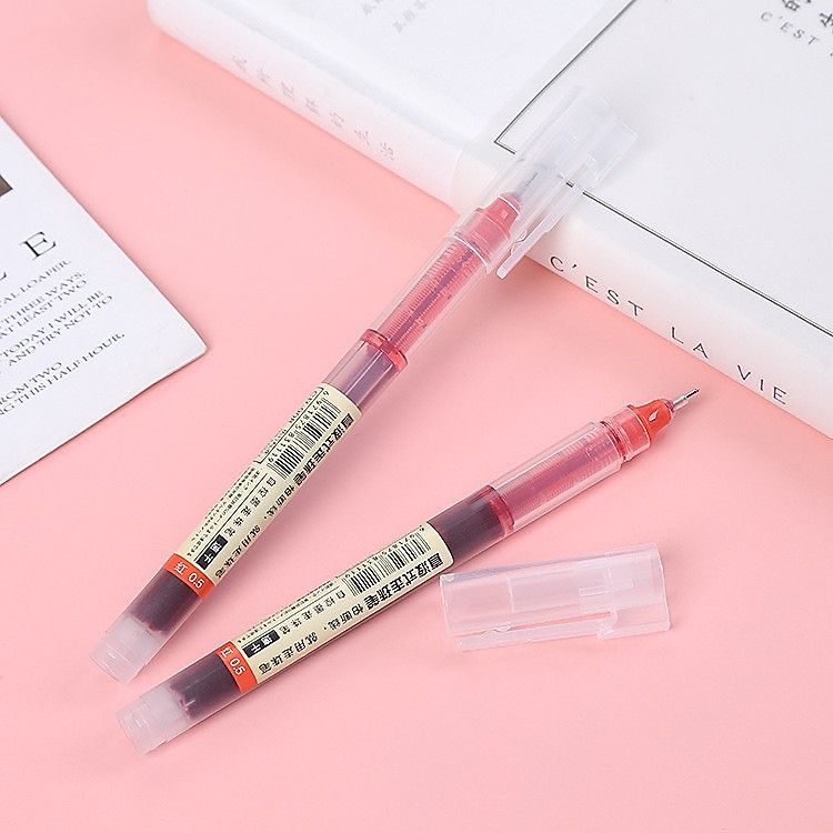 Bút Gel Nước Đầu Kim 0.5mm (10 chiếc) - Ảnh 4