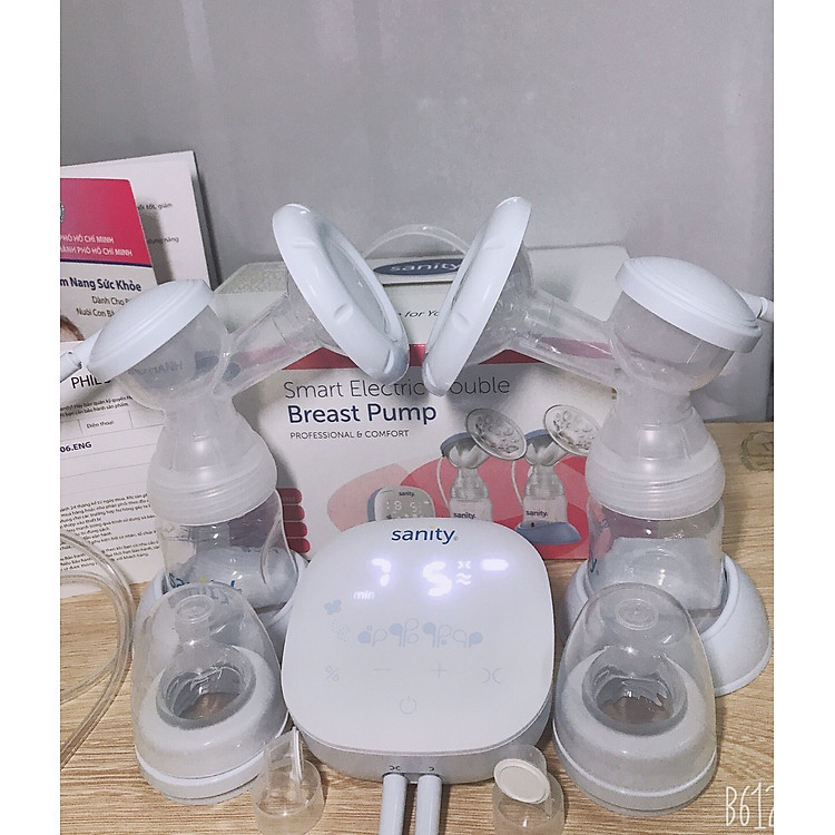 Máy hút sữa điện đôi Sanity S6306 Ưu đãi