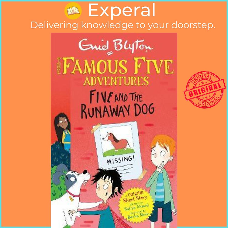 Sách - Famous Five Colour Short Stories: Five and the Runaway Dog by Enid Blyton (UK edition, paperback)