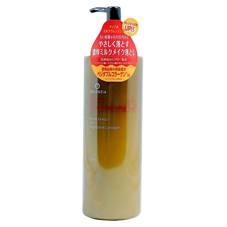 Tẩy trang làm sạch sâu dạng sữa Qulenzia Milk Cleansing (500ml)