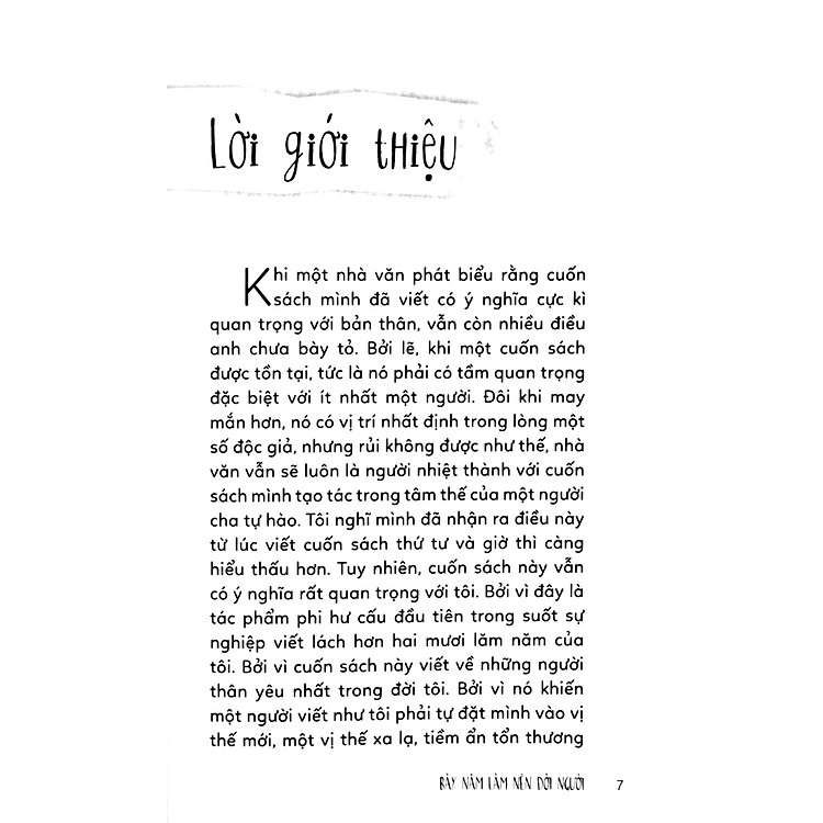 Bảy Năm Làm Nên Đời Người - Ảnh 2