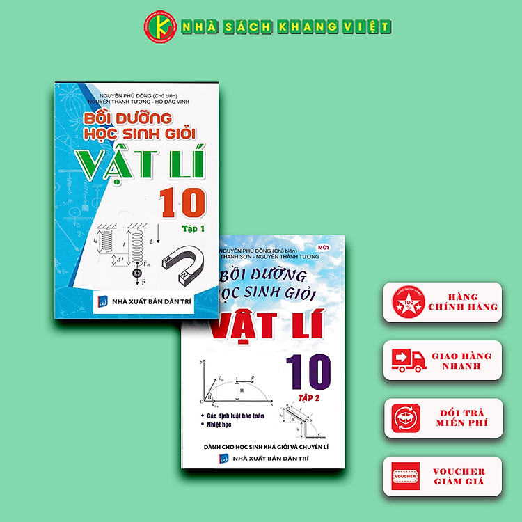 Bồi Dưỡng Học Sinh Giỏi Vật Lí 10 (Tập 1 + Tập 2)