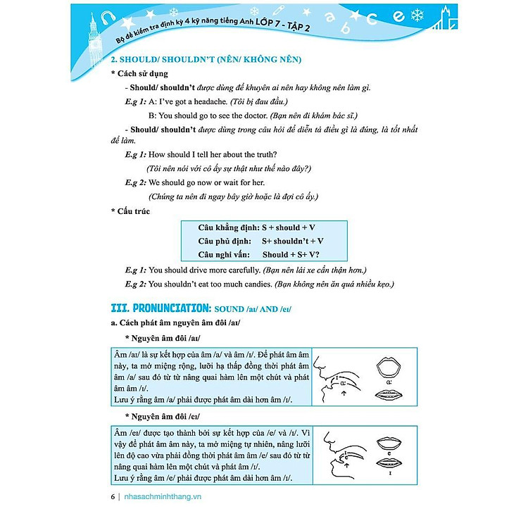 Global Success - Bộ Đề Kiểm Tra Định Kỳ 4 Kỹ Năng Tiếng Anh Lớp 7 (Tập 1) - Ảnh 5