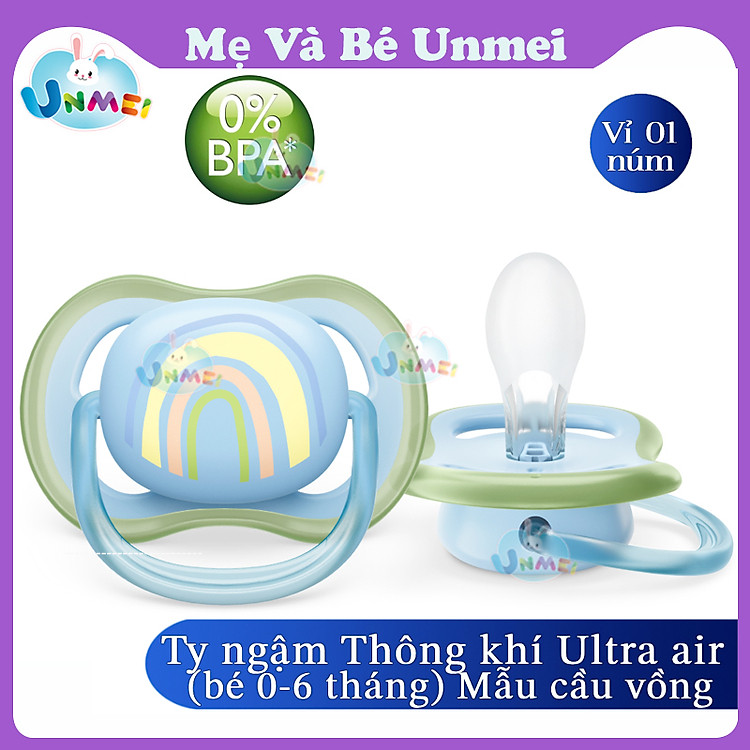 Núm Ty Ngậm Philips Avent Ultra Air Chính hãng Giá rẻ - Hình ảnh 2