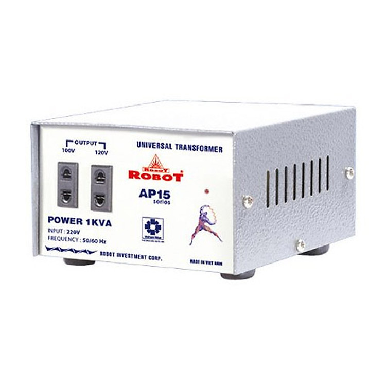 Biến thế đổi điện Robot 1 pha (Dây nhôm) – Hàng chính hãng