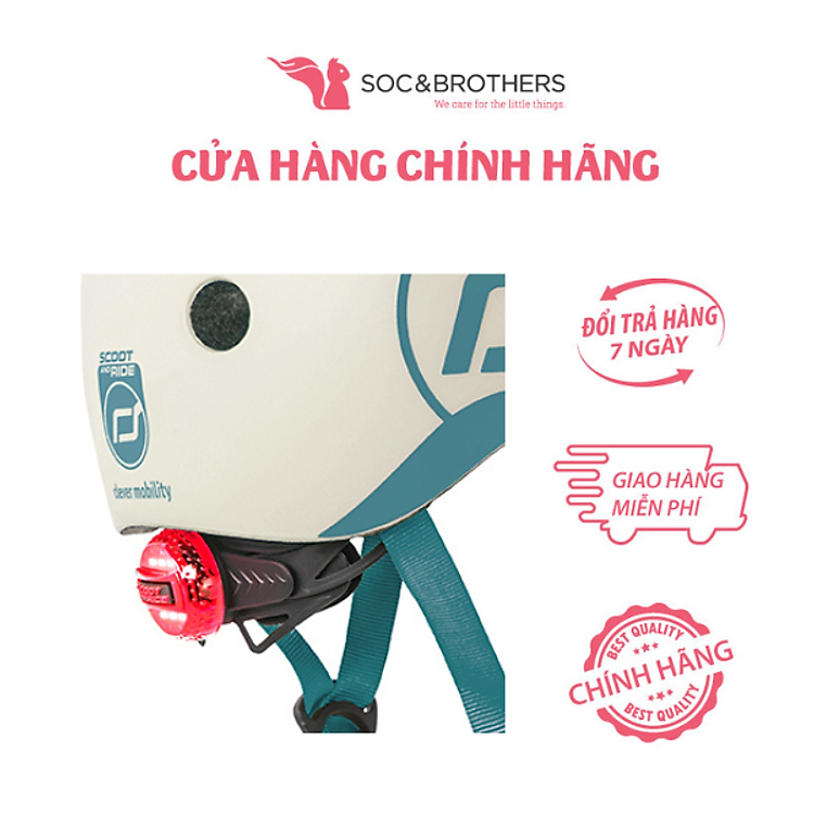 Mũ đội đầu Scoot and Ride Ash XXS Chính hãng Ưu đãi - Hình ảnh 2