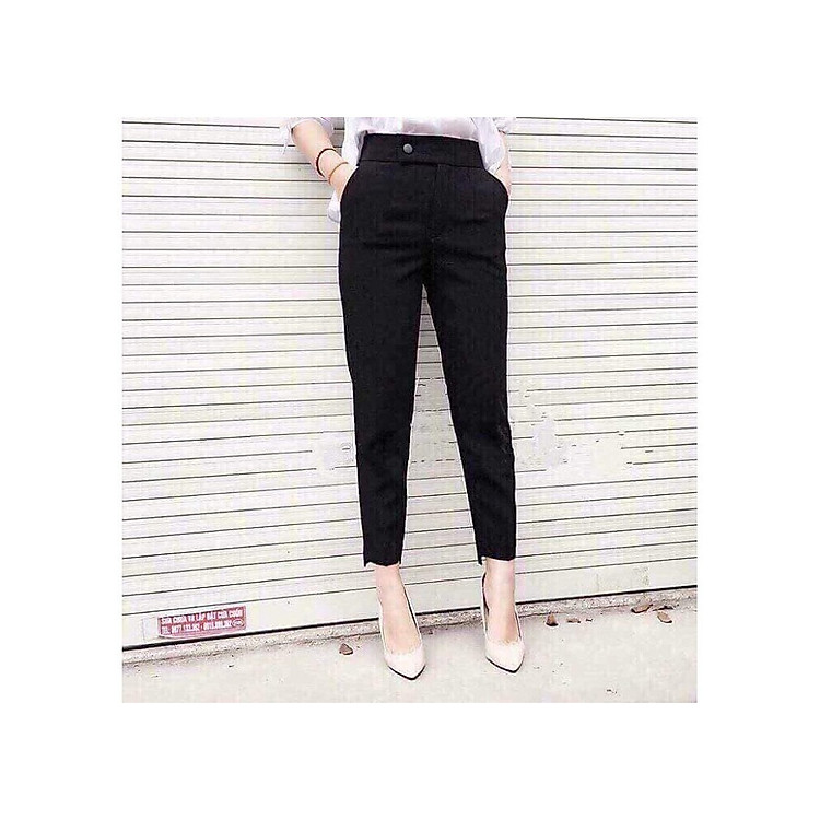 Quần Baggy Cúc Lệch