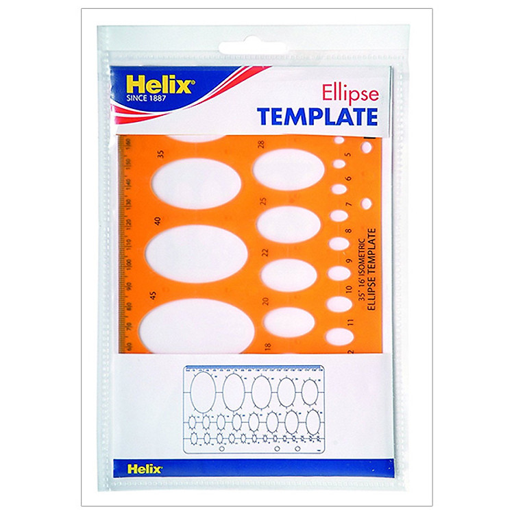 Helix Thước Vẽ Hình Eclipse