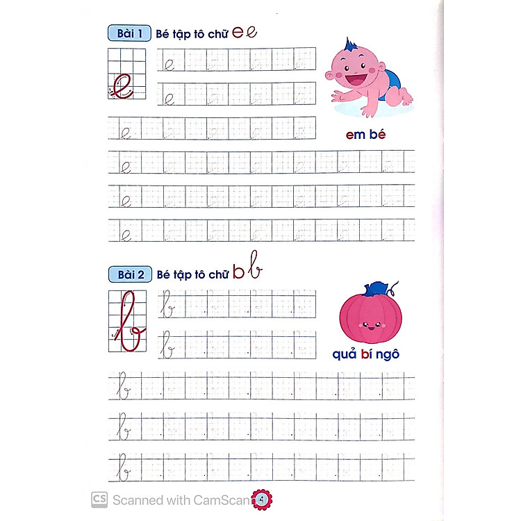Chuẩn Bị Cho Bé Vào Lớp 1 - Luyện Viết Chữ Đẹp (Tập 1) (Tái Bản 2023) - Ảnh 4