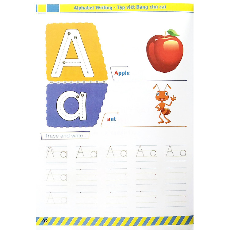 Vở Tập Viết Tiếng Anh Cho Bé - Tập 1 - Ảnh 2