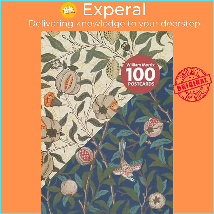 Sách - William Morris: 100 Postcards by V&A Publishing (UK edition, paperback)