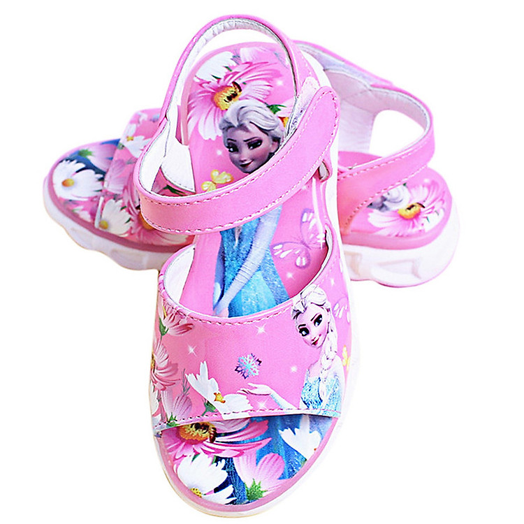 Sandal bé gái in 3D công chúa Elsa