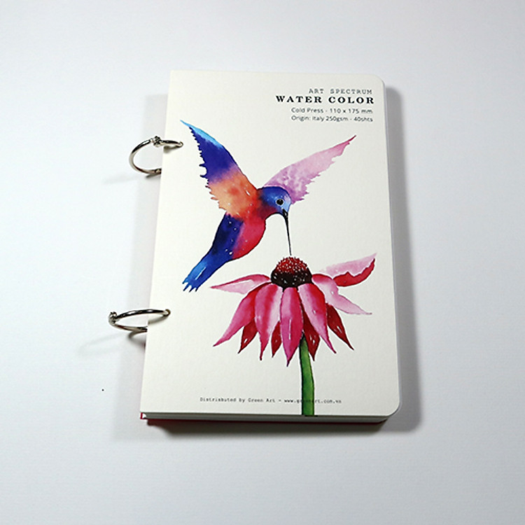 Giấy Vẽ Màu Nước NA393 Green Art (40 tờ) - Ảnh 2