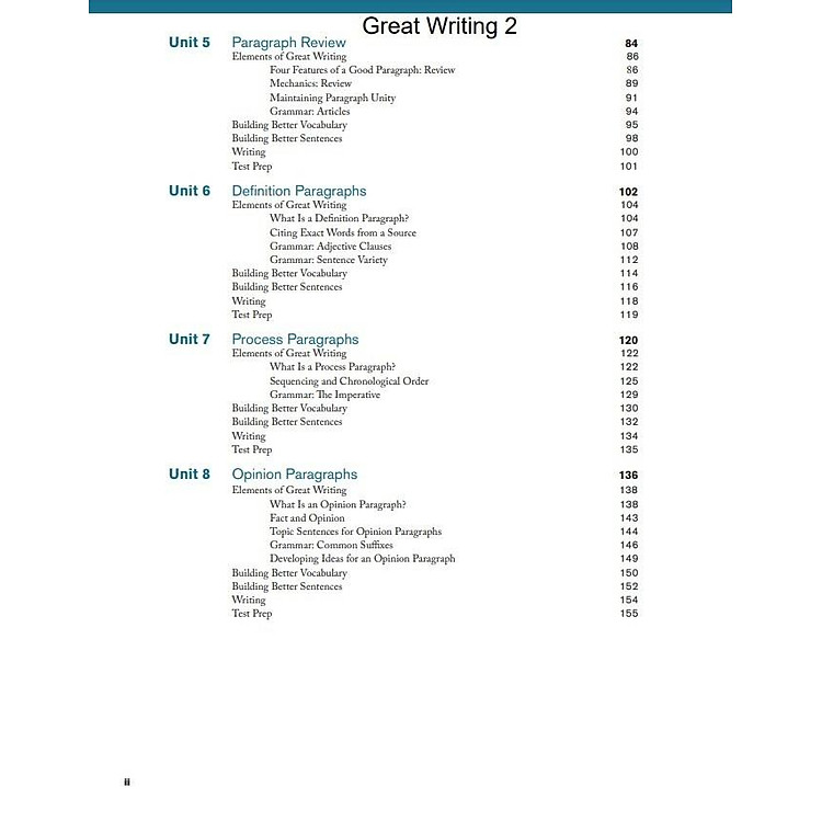Great Writing 2 - Student's Book - Ảnh 4