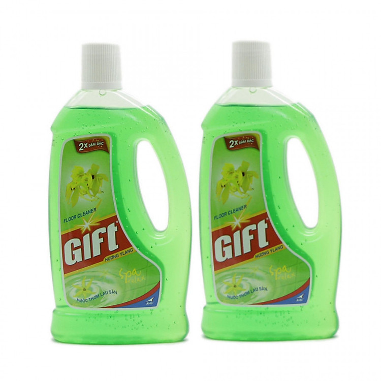 Lốc 2 Chai Gift Nước Lau Sàn Hương Ylang 1 lít