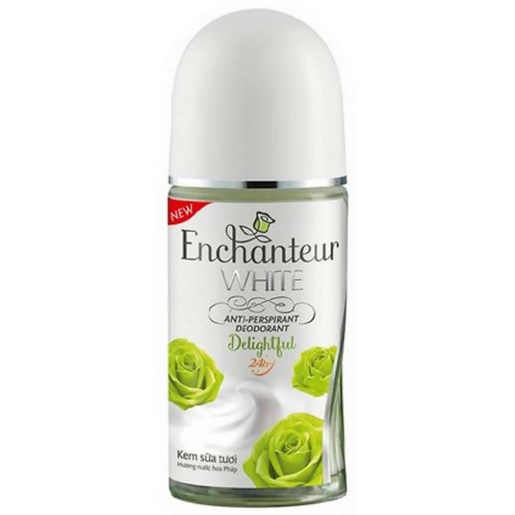 Lăn Khử Mùi Trắng Da Hương Nước Hoa Delightful Enchanteur (50ml)