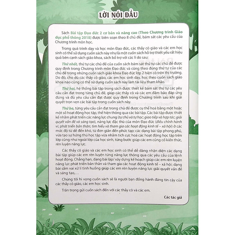 Bài Tập Đạo Đức 2 Cơ Bản Và Nâng Cao - Ảnh 3