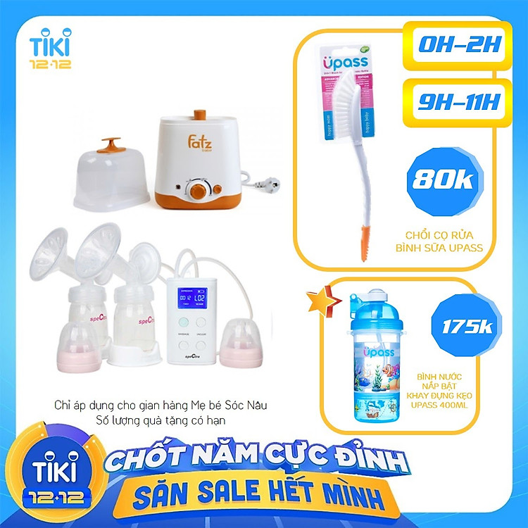 Mua Combo Máy Hút Sữa Spectra 9Plus & FatzBaby Chính hãng Giá rẻ - Hình ảnh 4