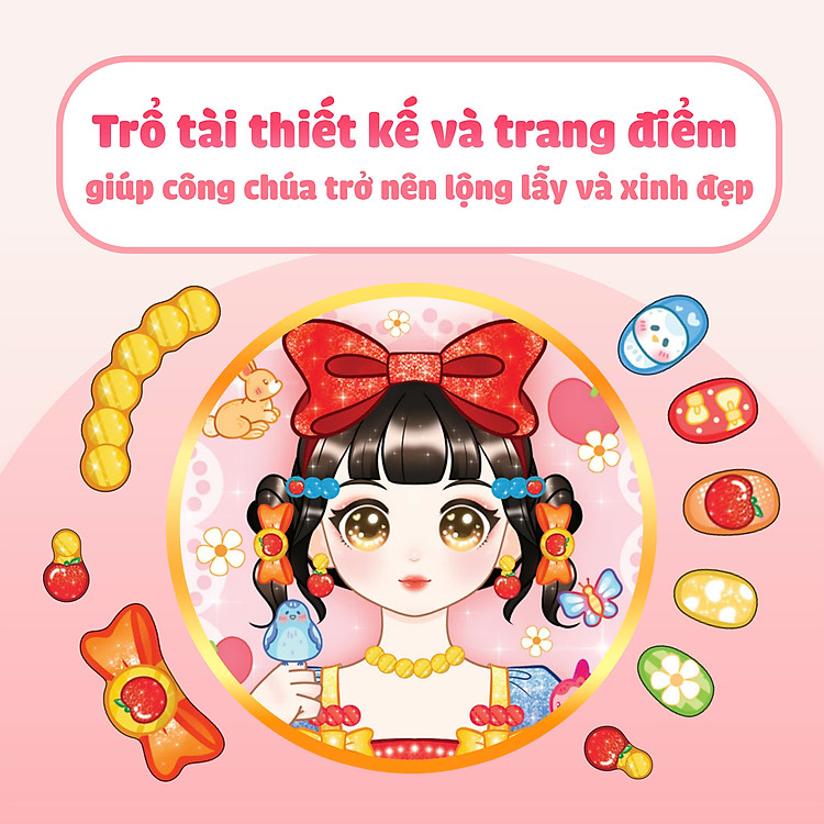 Tiệm Làm Nail Công Chúa (1200+ stickers dễ thương) - Ảnh 4